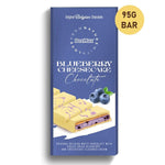 Beemax White Chocolate Cheesecake with Blueberry Cream Filling 95g Bar