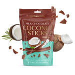 Milk Chocolate Covered Dried Coconut Sticks