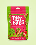 Tiny Bites Matcha & Strawberry Waffle Cones