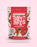 Tiny Bites Strawberry Waffle Cones