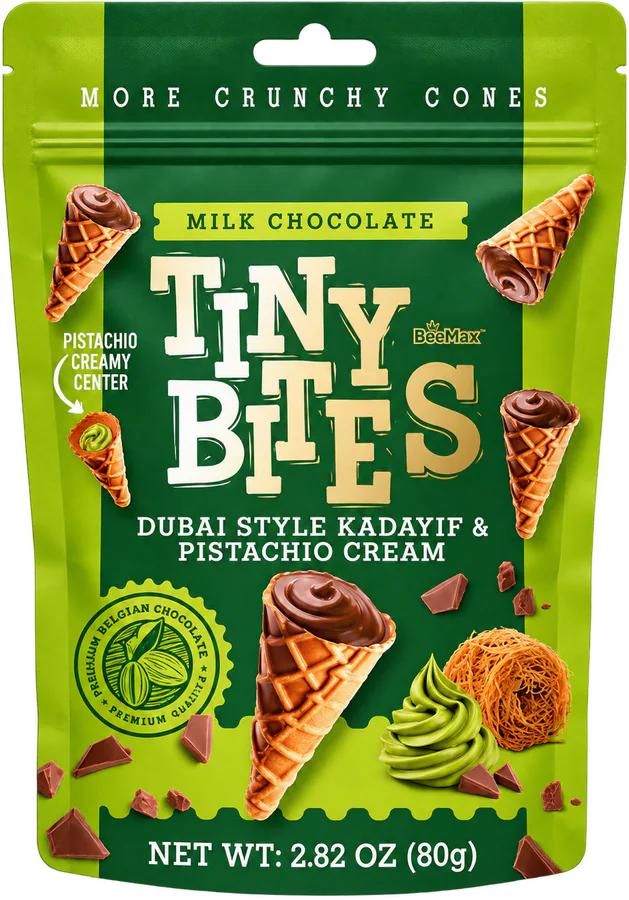 Tiny Bites Dubai style and matcha strawberry bags