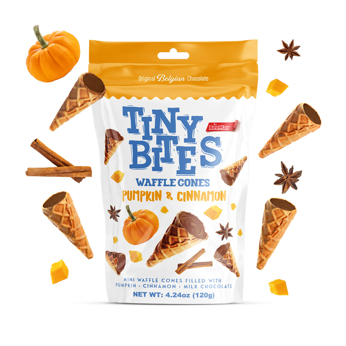 Tiny Bites Pumpkin & Cinnamon 4.24 oz