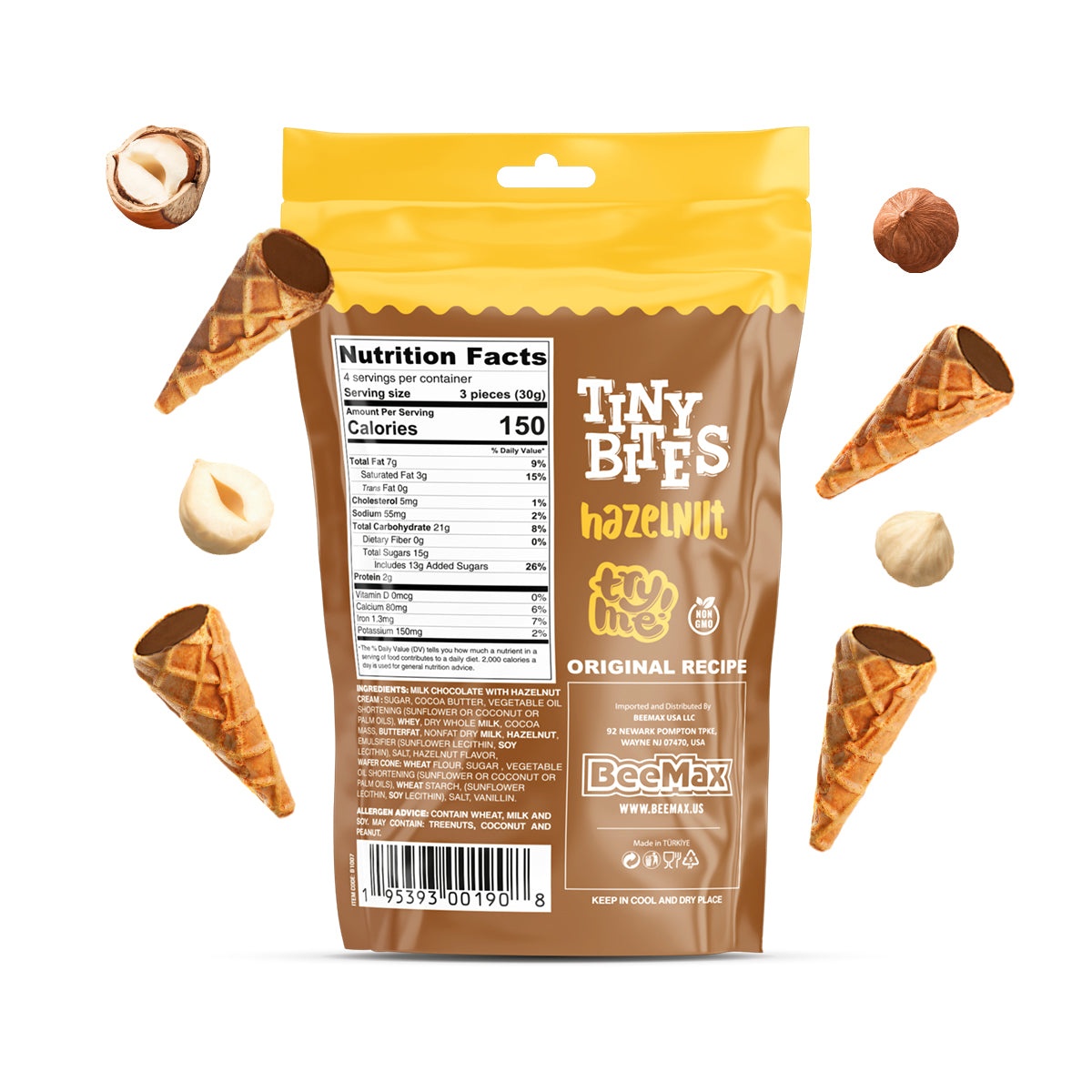 Tiny Bites Hazelnut 4.24 oz