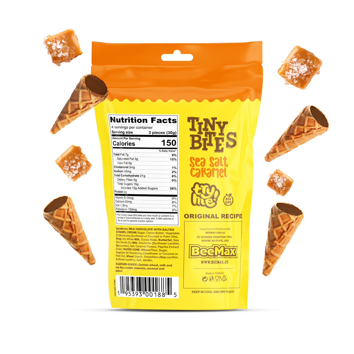 Tiny Bites Sea Salt Caramel 4.24 oz