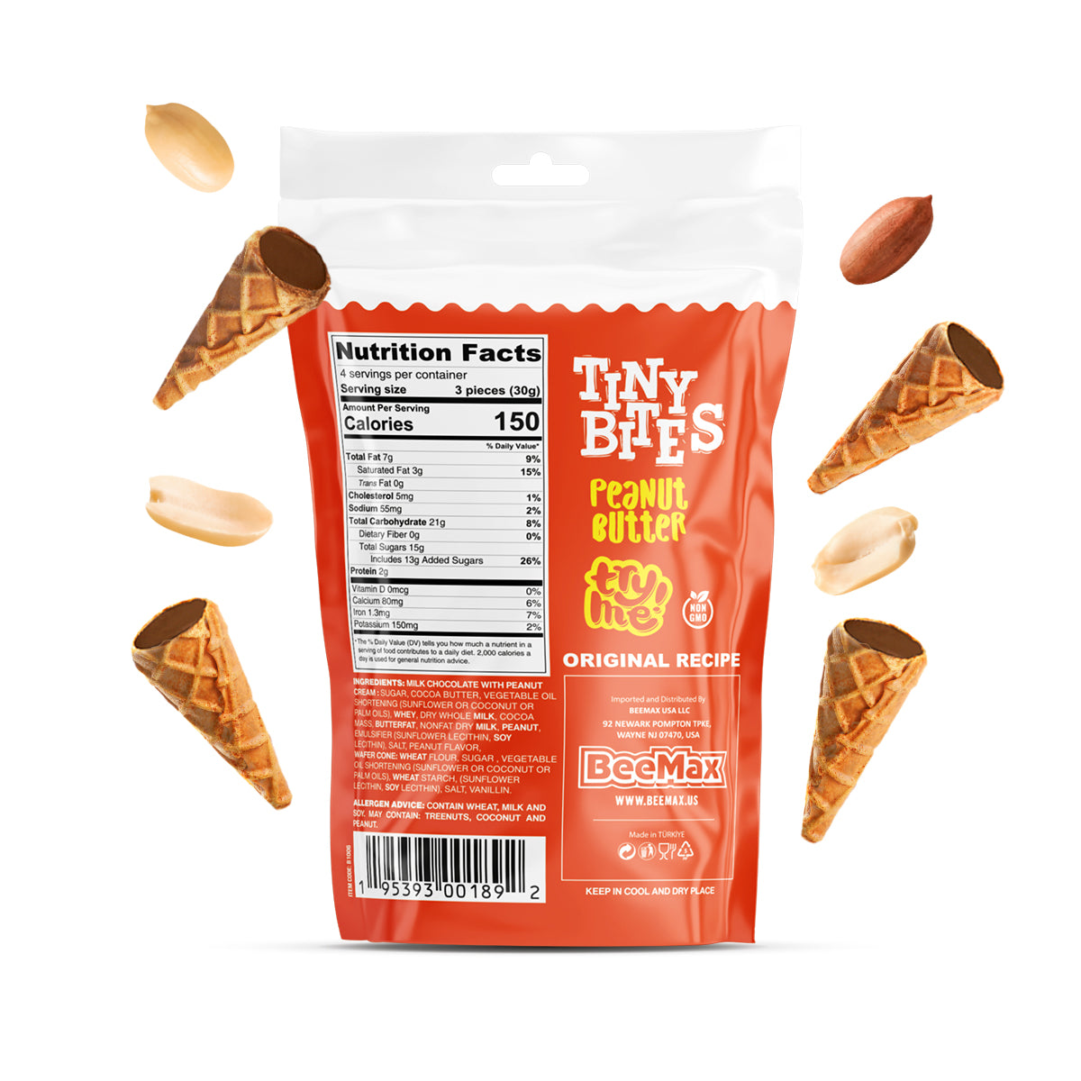 Tiny Bites Peanut Butter 4.24 oz