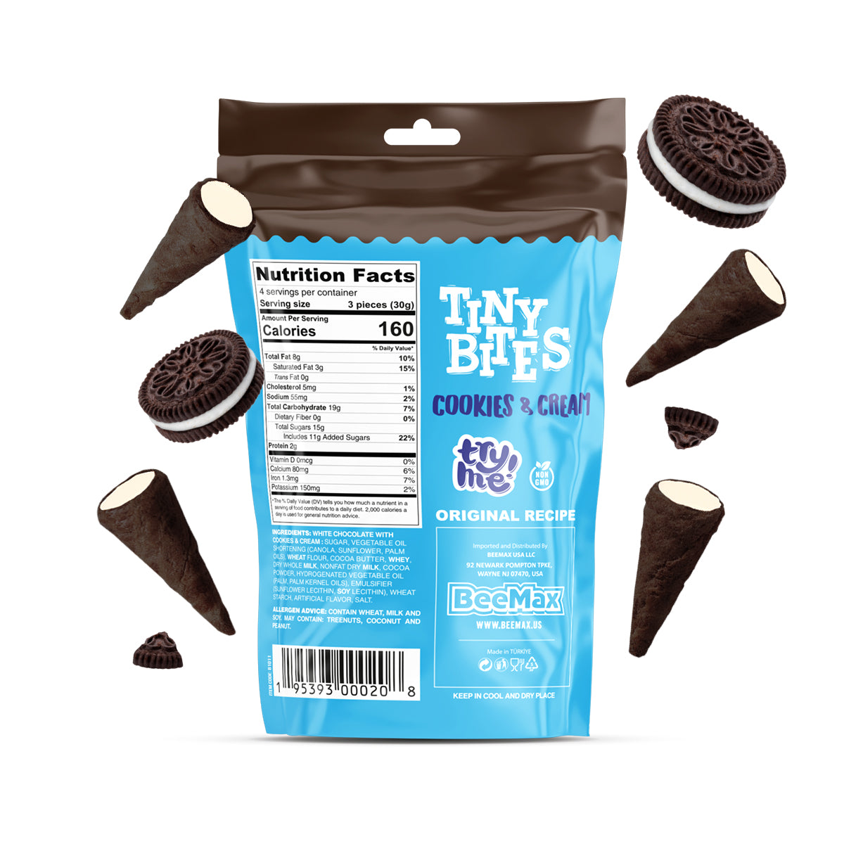 Tiny Bites Cookies & Cream  4.24 oz