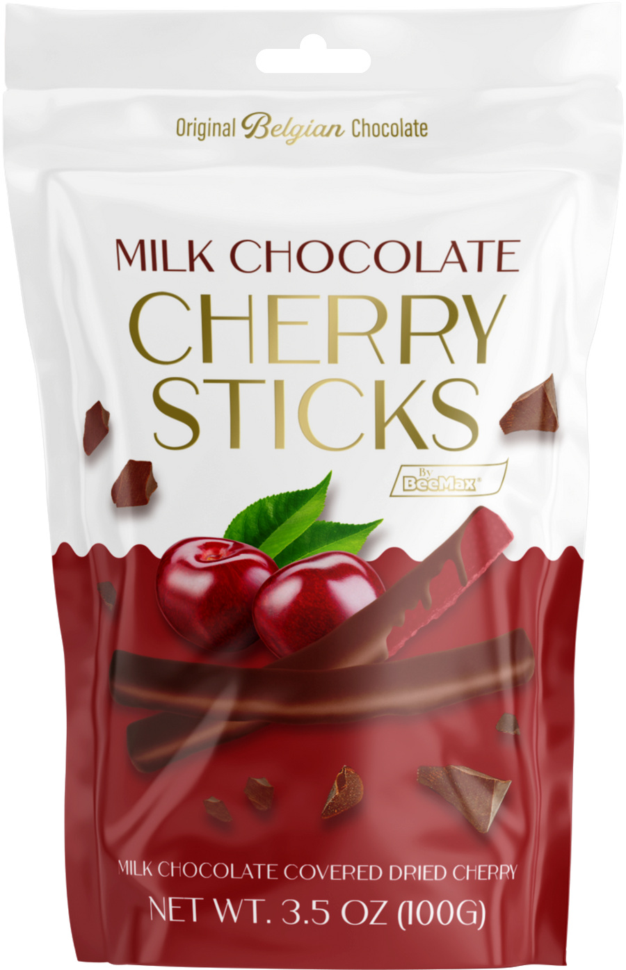 Milk Chocolate Covered Dried Cherry Sticks