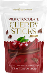 Milk Chocolate Covered Dried Cherry Sticks