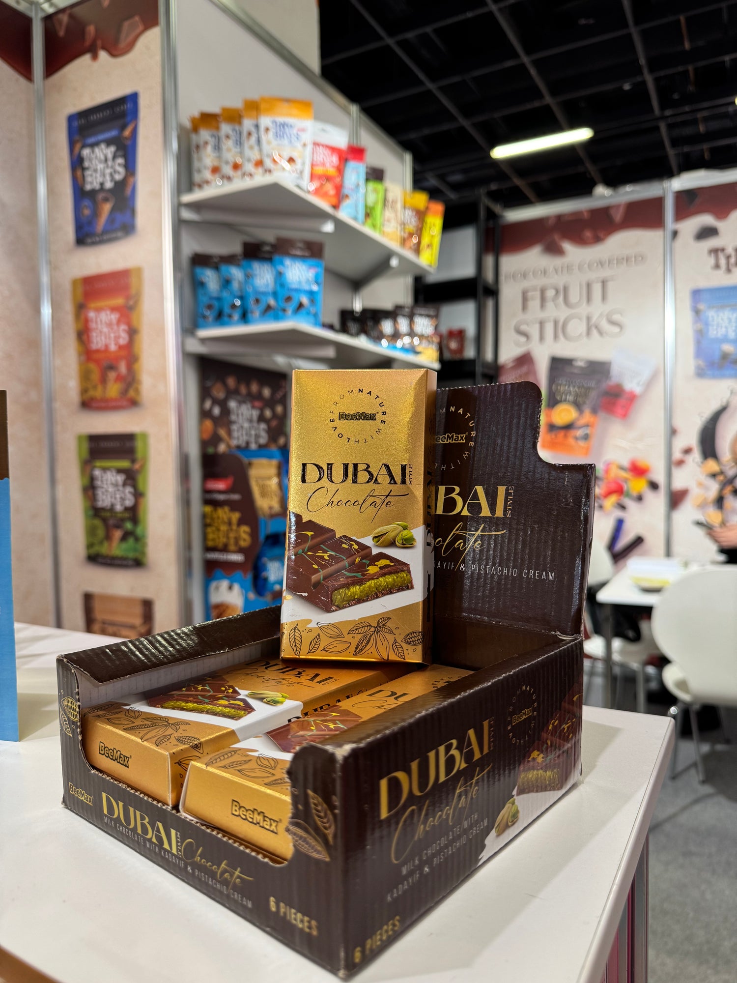 Beemax Dubai Chocolate Bar ( 6 Unit Bar )