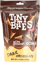 Tiny Bites Waffle Mini Cones with Original Belgian Dark Chocolate 120g X 12 Packs