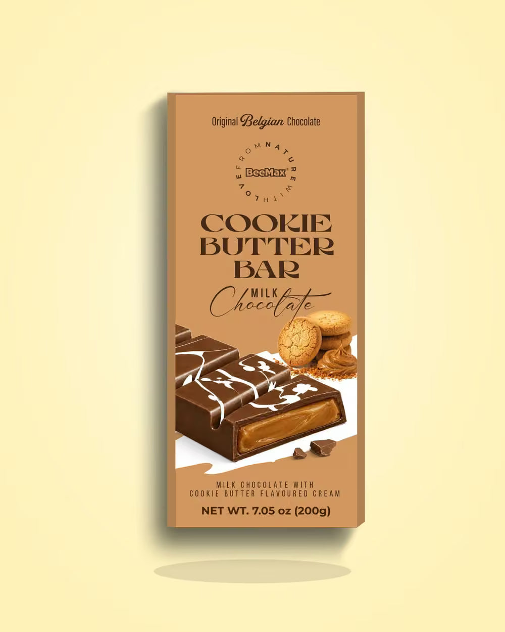 Cookie Butter Milk Chocolate Bar, 7.05 oz (200 g)