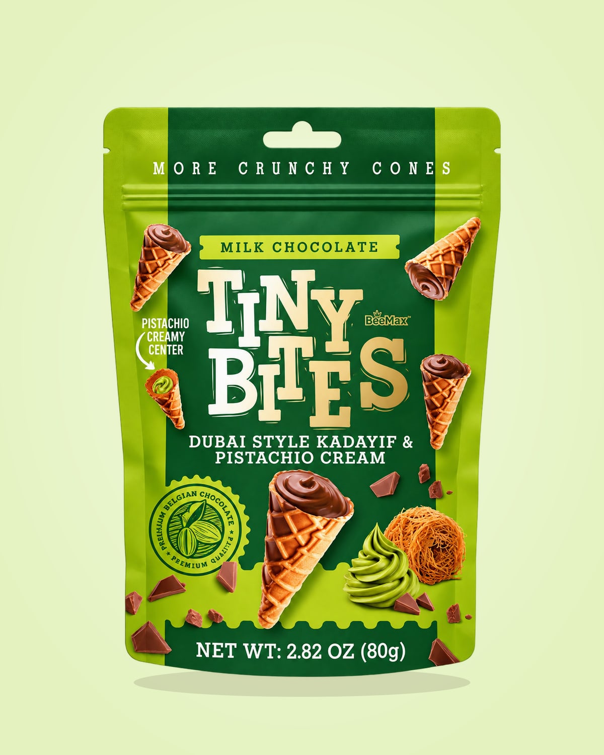 Tiny Bites Dubai Style Waffle Cones
