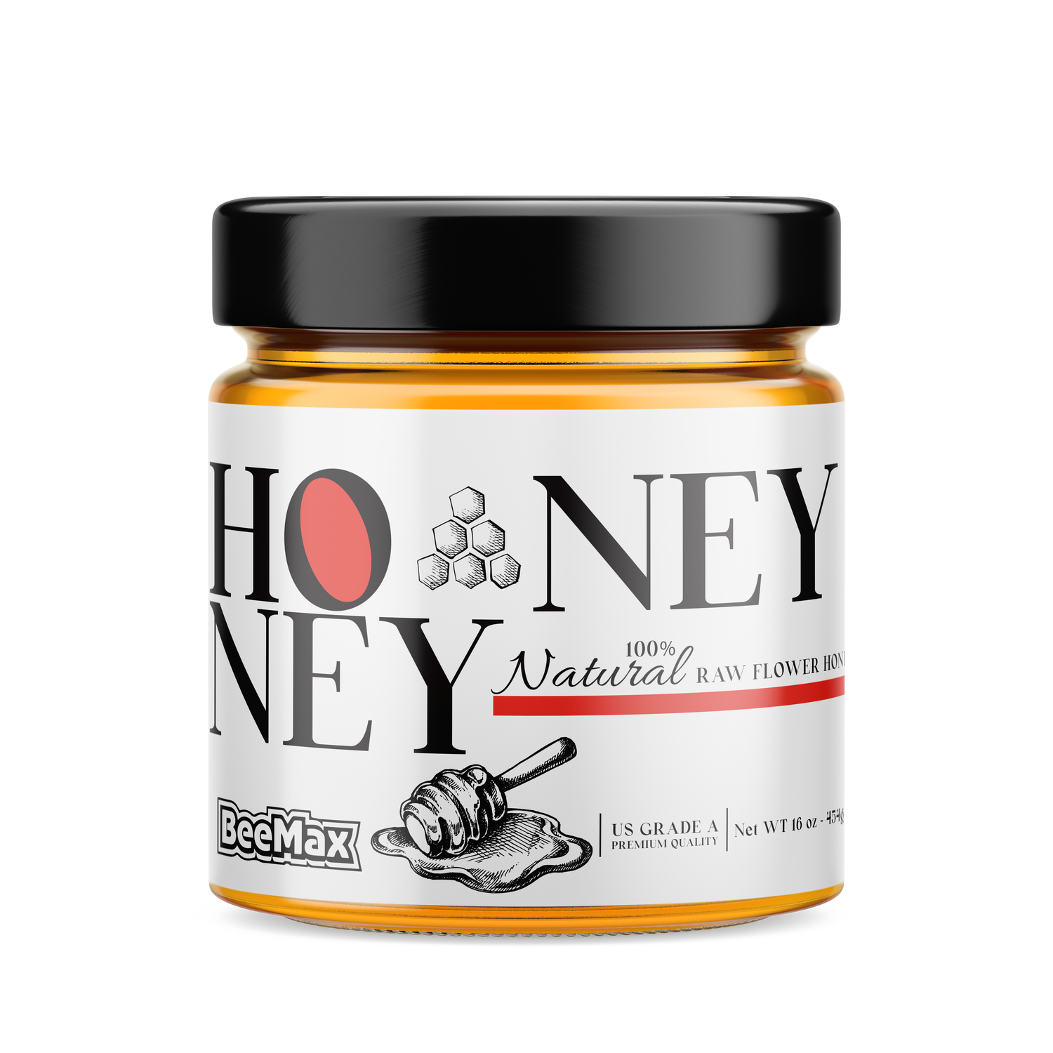 Raw Honey (16 Oz) 454g