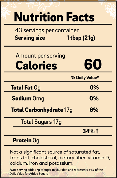 Accacia Honey (32 Oz) 908g